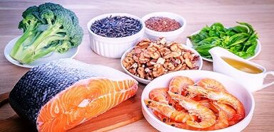 Vitamine in Produkten für das Gehirn